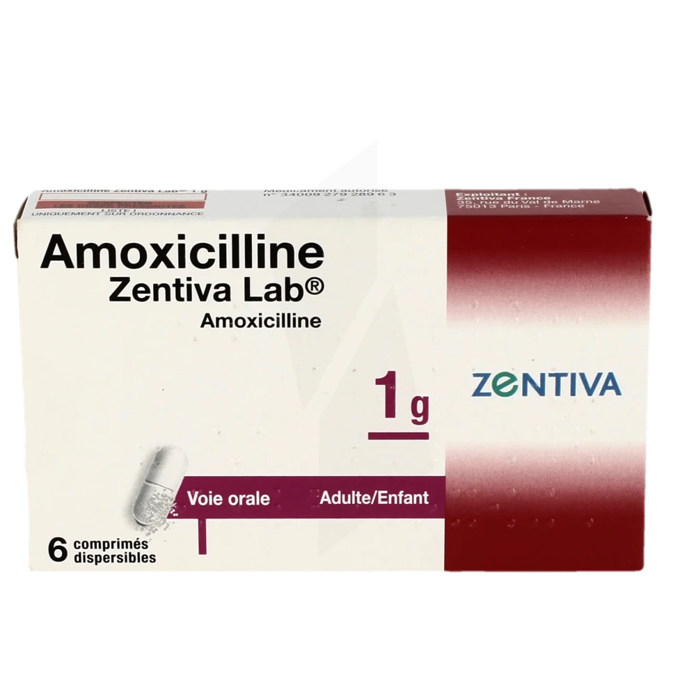 Amoxicilline 1g Achat En Ligne