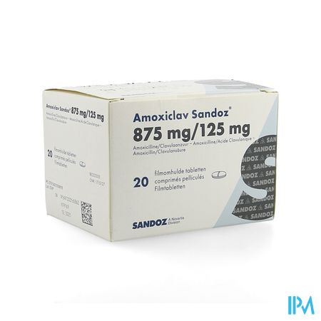 Amoxicilline sandoz sans ordonnance