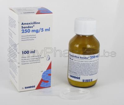Amoxicilline sirop prix