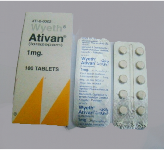 Ativan 1mg changement de forme