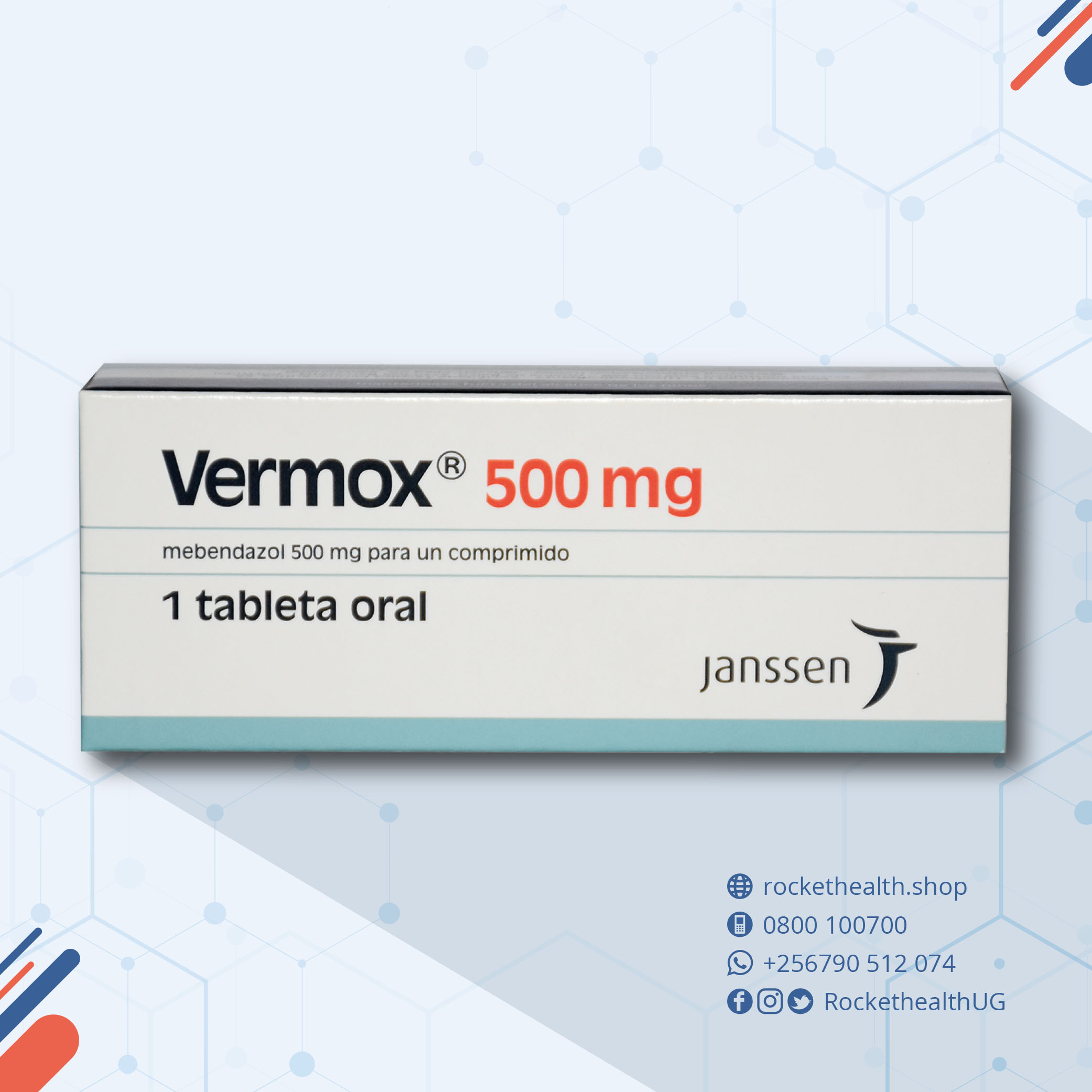 vermox 500 prix