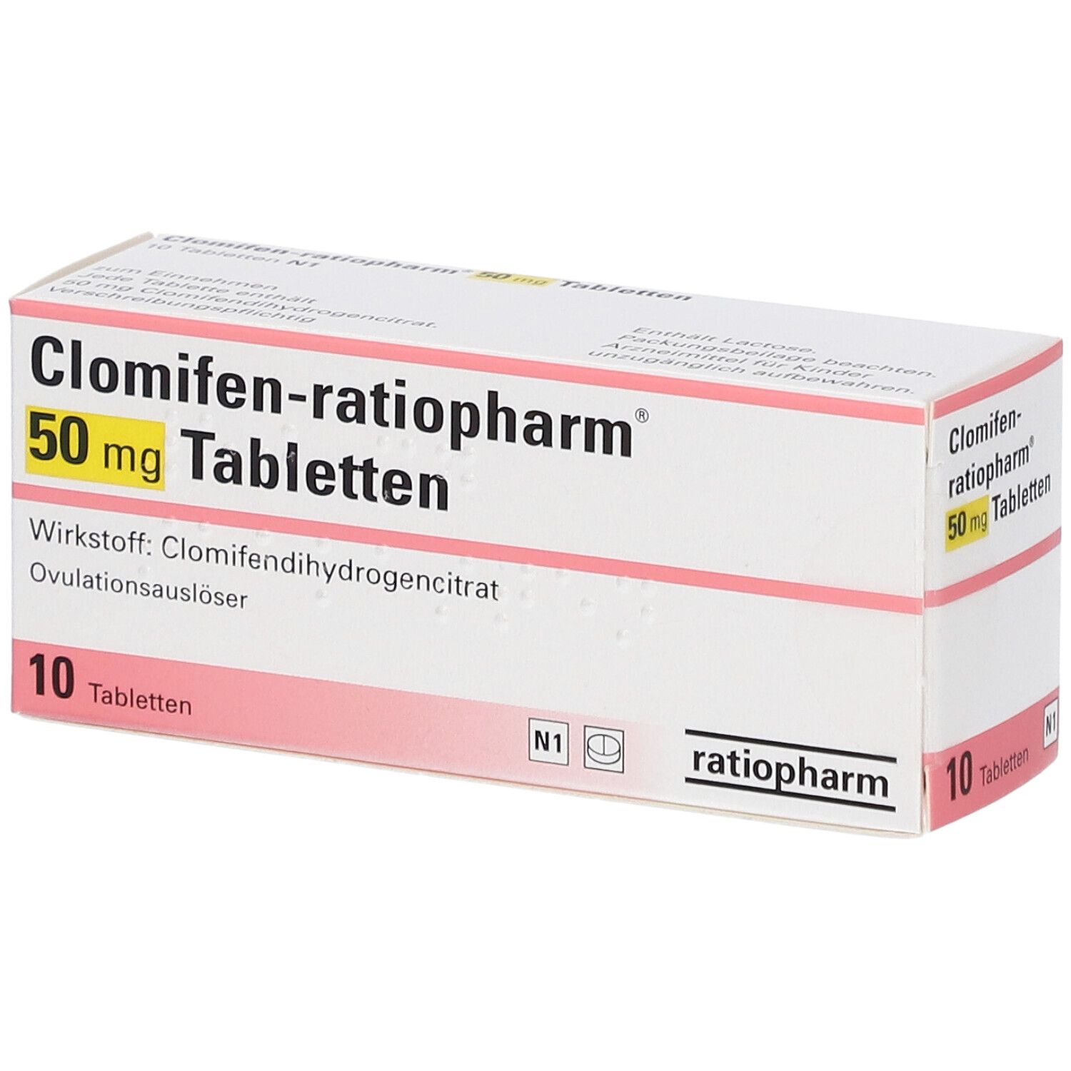 Clomiphène 100mg