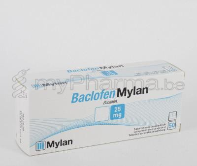 Baclofen Mylan Prix