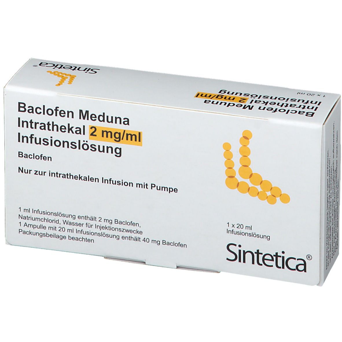 baclofène intrathécal prix