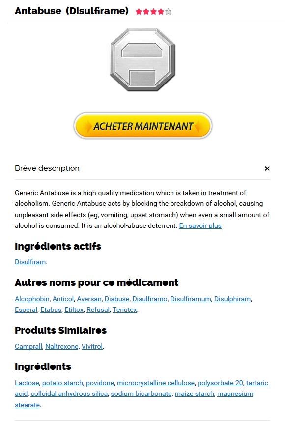 Antabuse Acheter Sans Ordonnance
