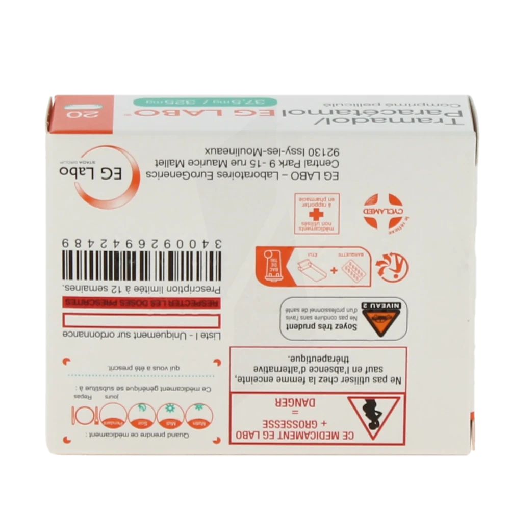 Tramadol Paracetamol Generique De Quoi