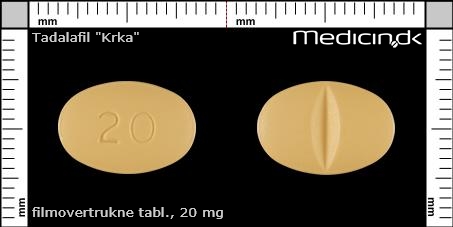 Tadalafil 20 mg krka