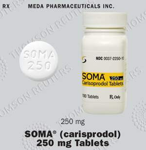 carisoprodol de 250 mg