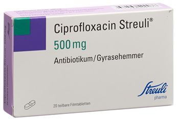 cipro 750 mg siprofloksasin
