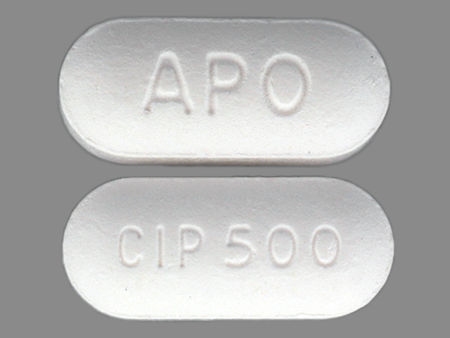 Ciprofloxacin 500 Mg Ndc