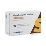 Ciprofloxacin 500 mg sandoz