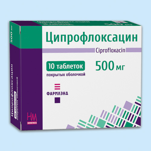 Ciprofloxacin 500mg a