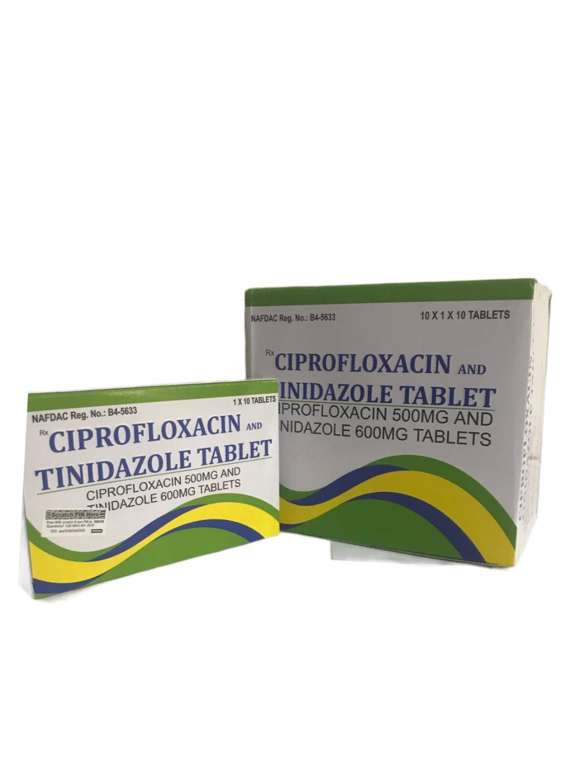 Ciprofloxacin 500mg Tinidazole 600 Mg