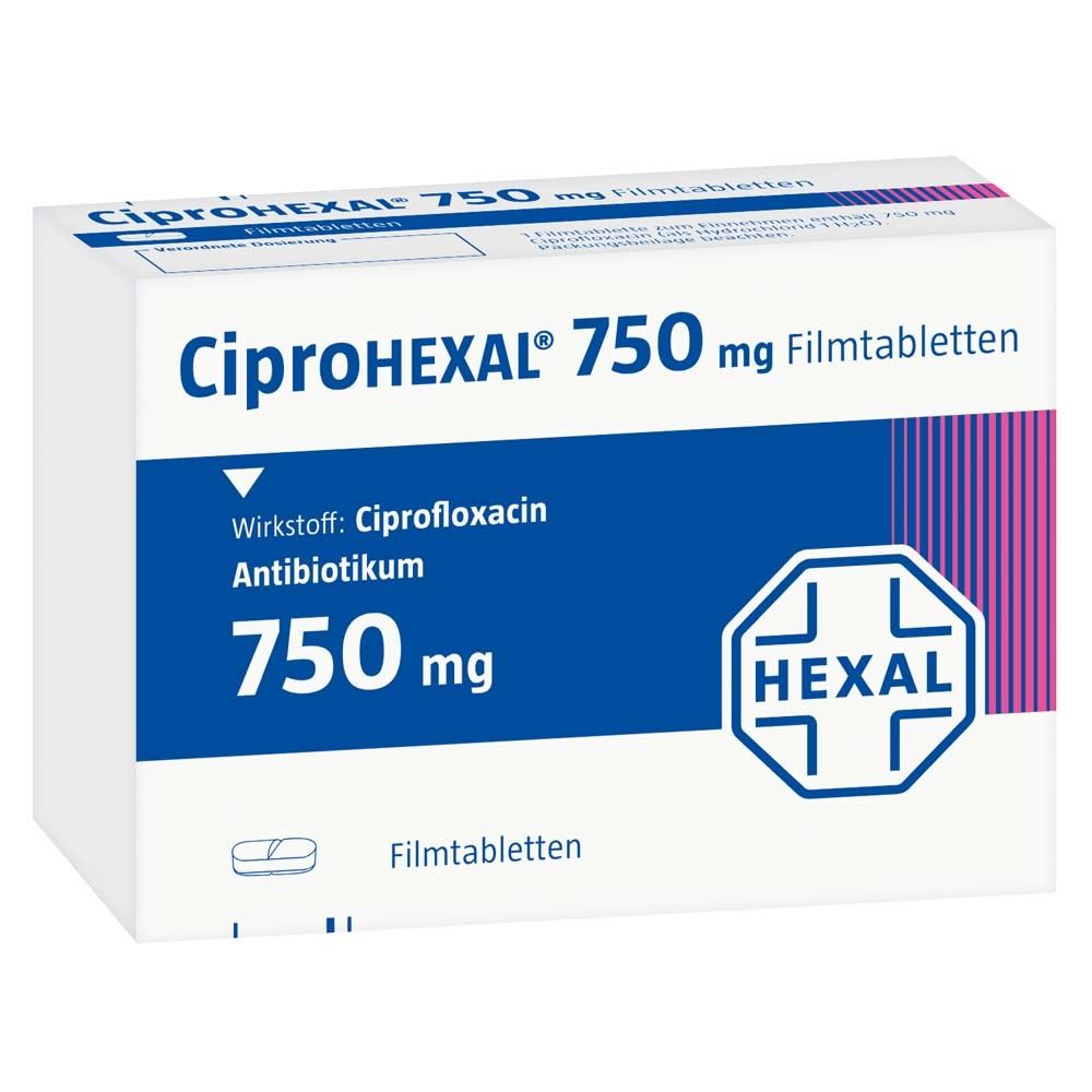 Ciprofloxacin Krka 750 Mg