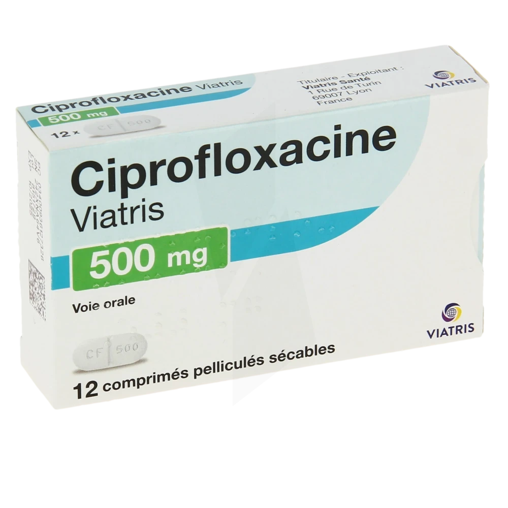 ciprofloxacin sans ordonnance