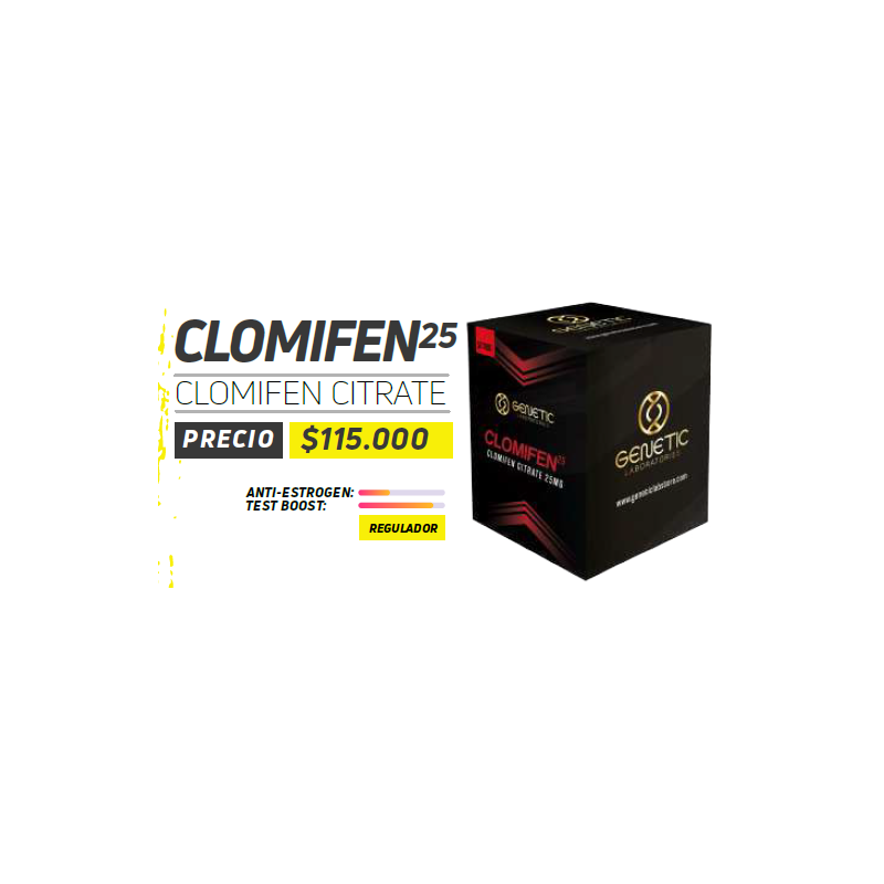 Clomiphène 25mg