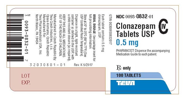 clonazépam 0.5mg