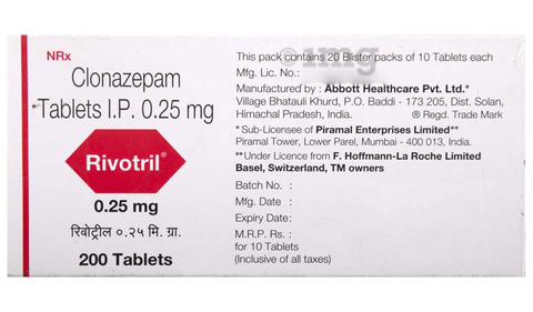 Clonazépam moins cher