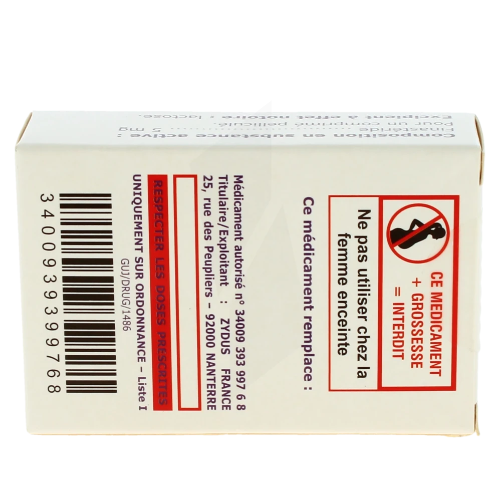 commander du finasteride