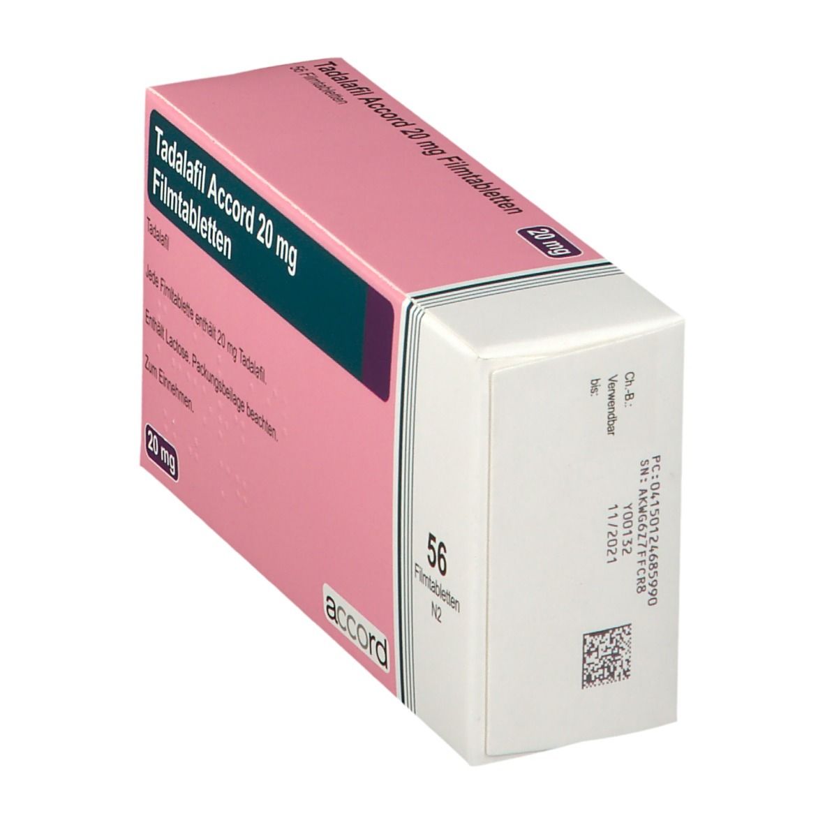 Commander tadalafil 20 mg