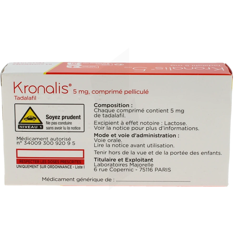 Prix Cialis 5 Mg Generique