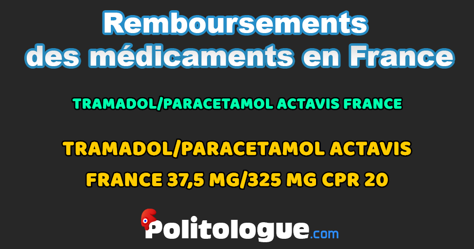 tramadol paracetamol actavis france