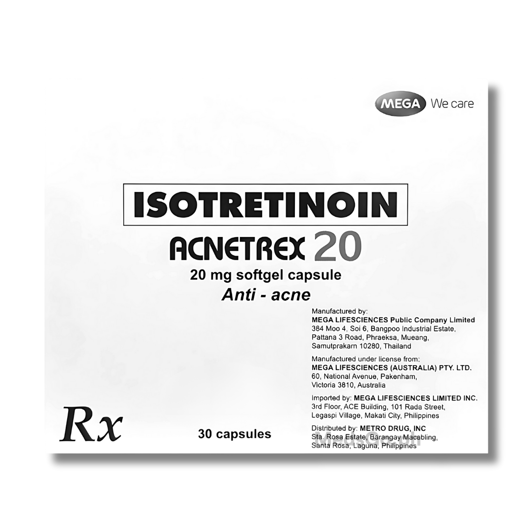 Isotrétinoïne 20mg