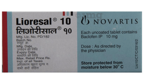 baclofen pilules