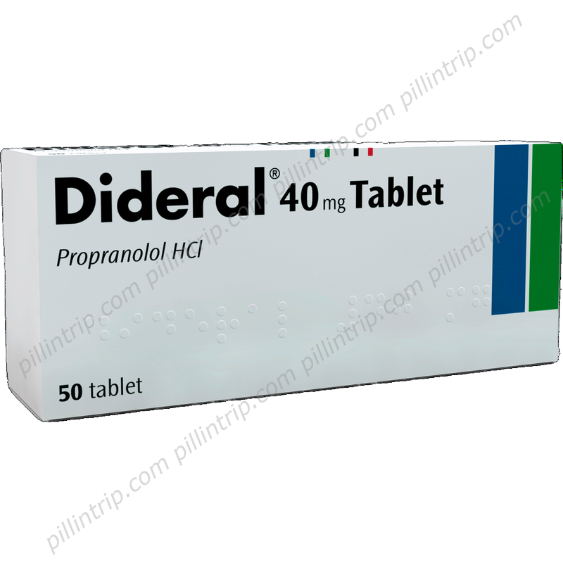 inderal 40 mg nervosité