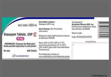 Diazepam Teva 5 Mg Prix