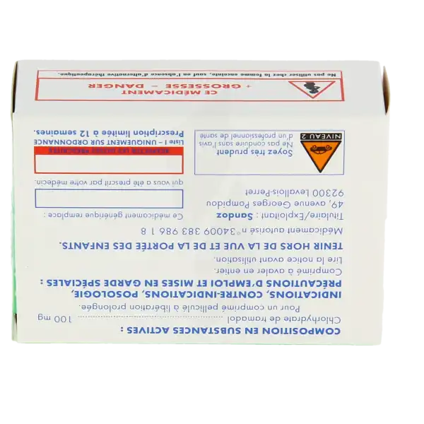 Tramadol sandoz sans ordonnance