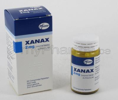 Xanax 2 mg prix