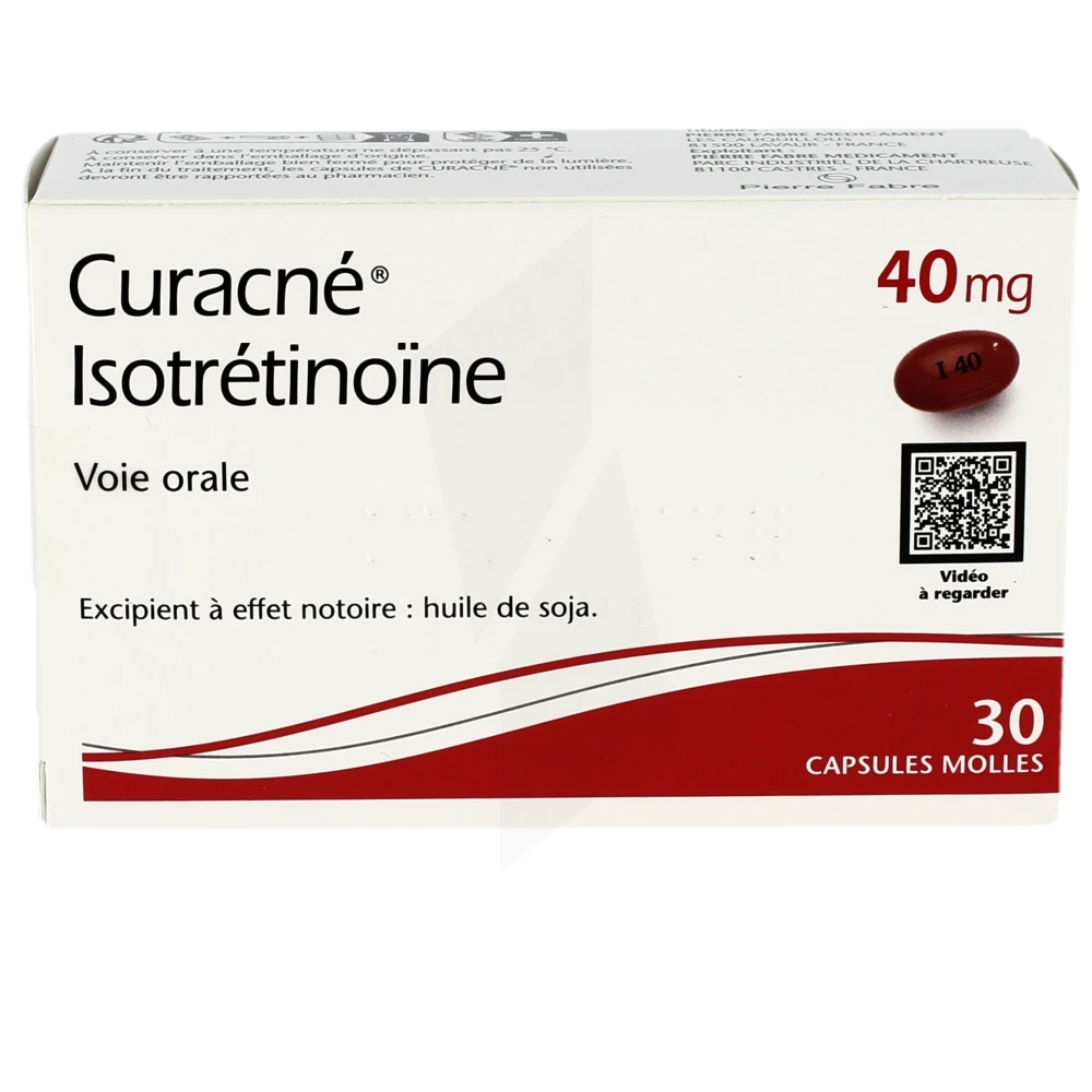Isotrétinoïne 40mg Online