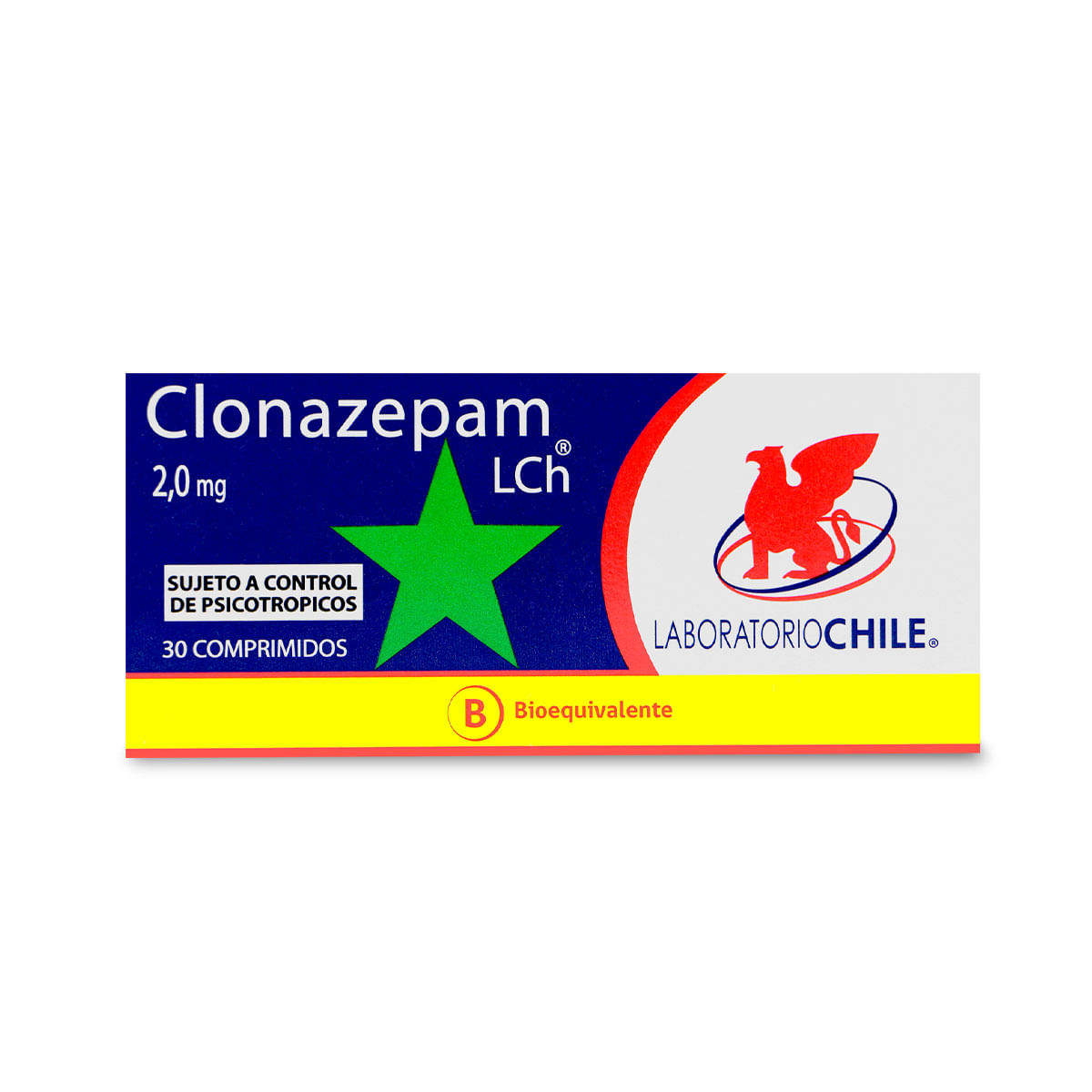 clonazepam de 2mg