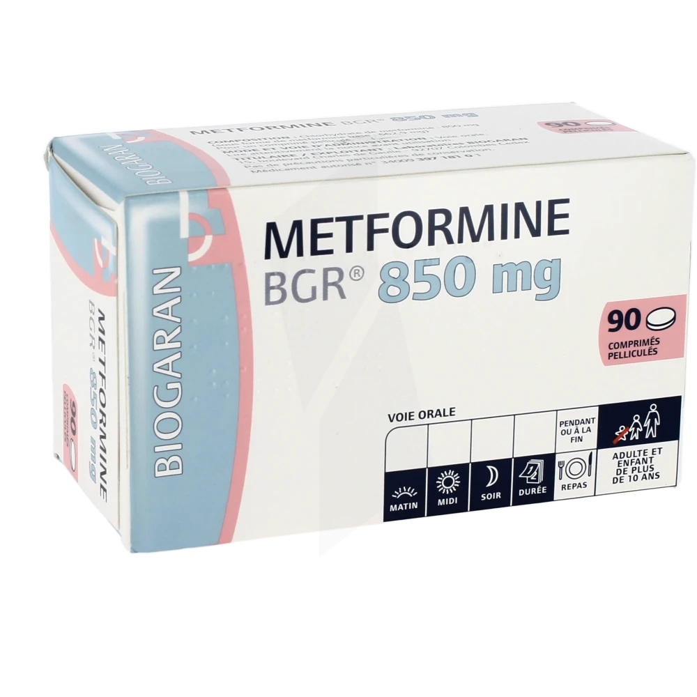 Acheter Metformine 850