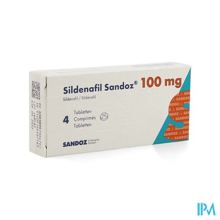 sildenafil sandoz 100mg prix
