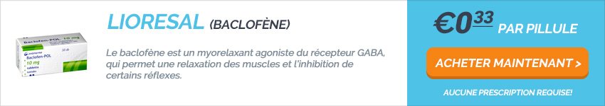 Comment acheter du baclofène