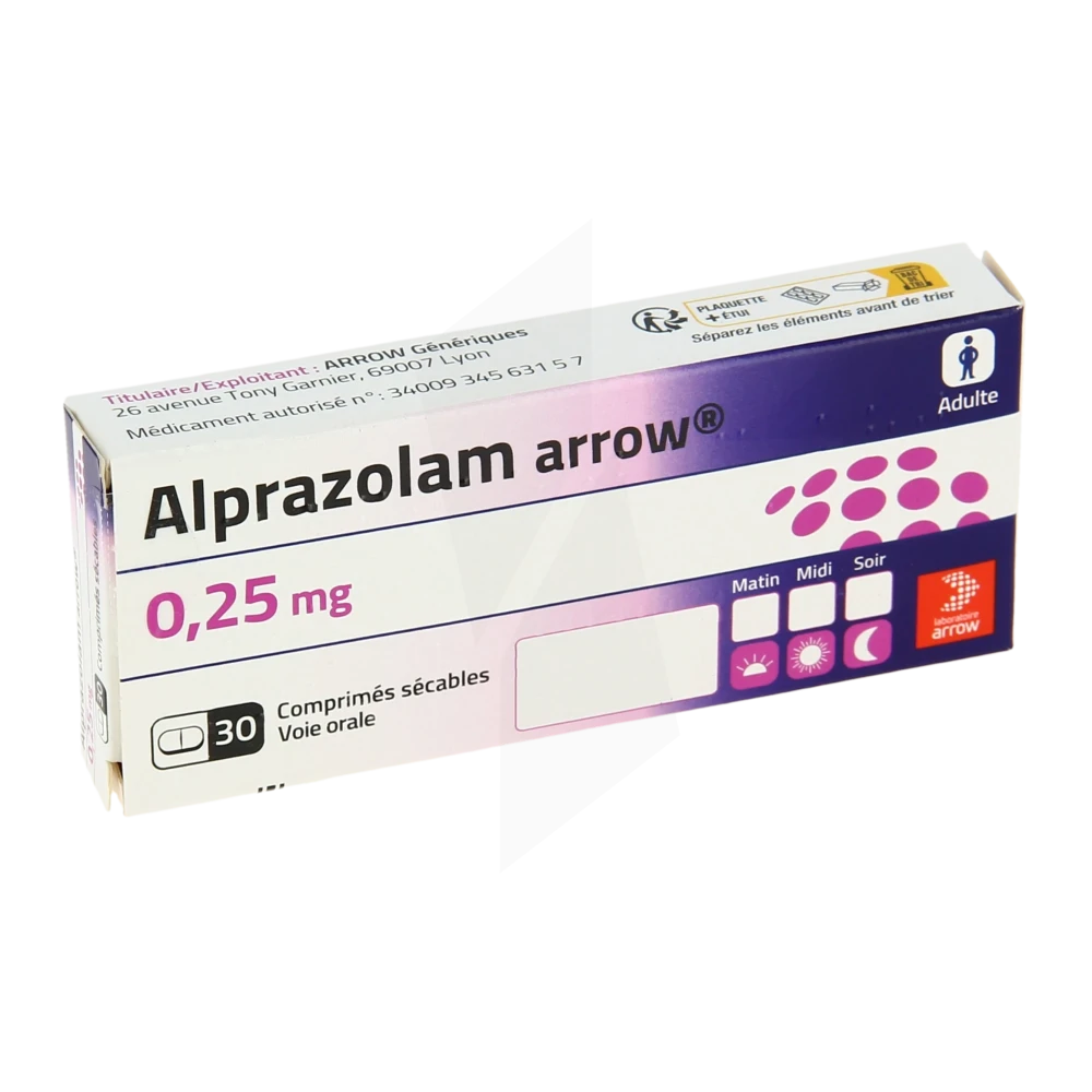 Commander Alprazolam Générique