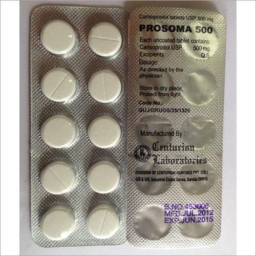 Carisoprodol Pilule