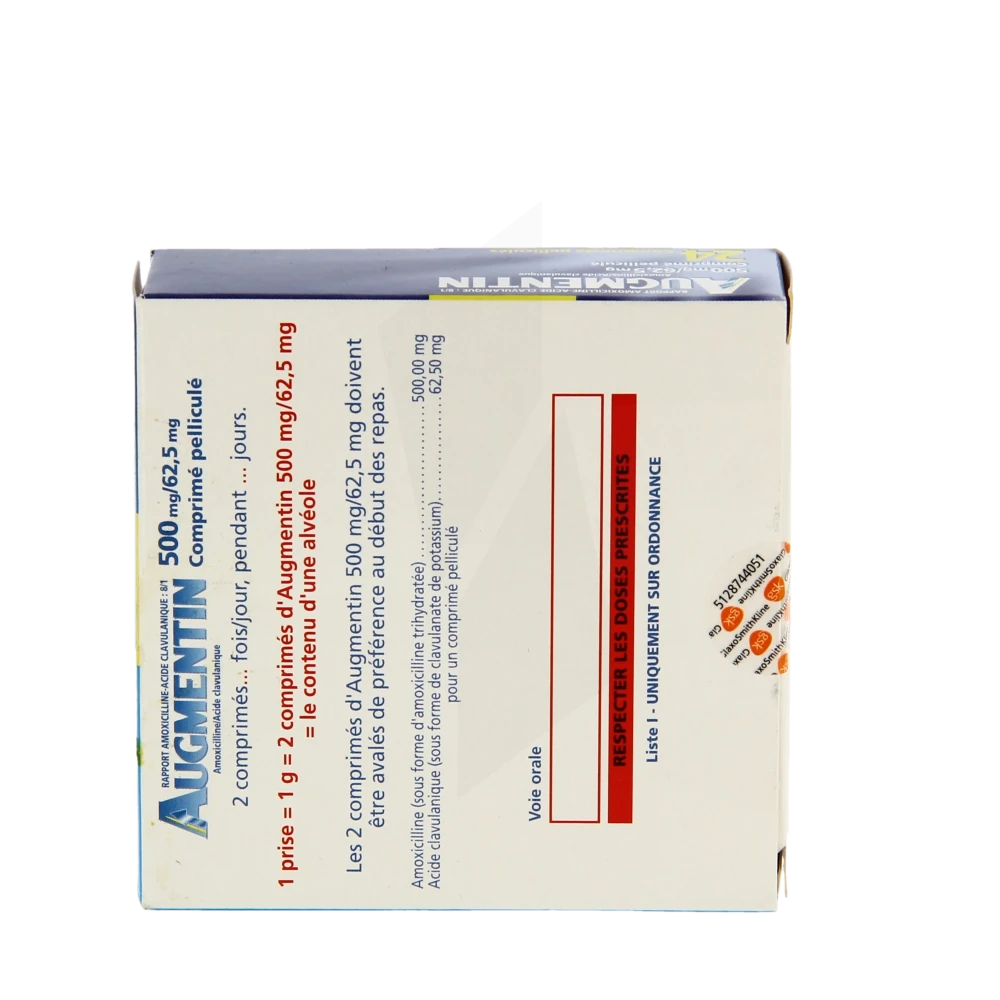Augmentin générique amoxicilline