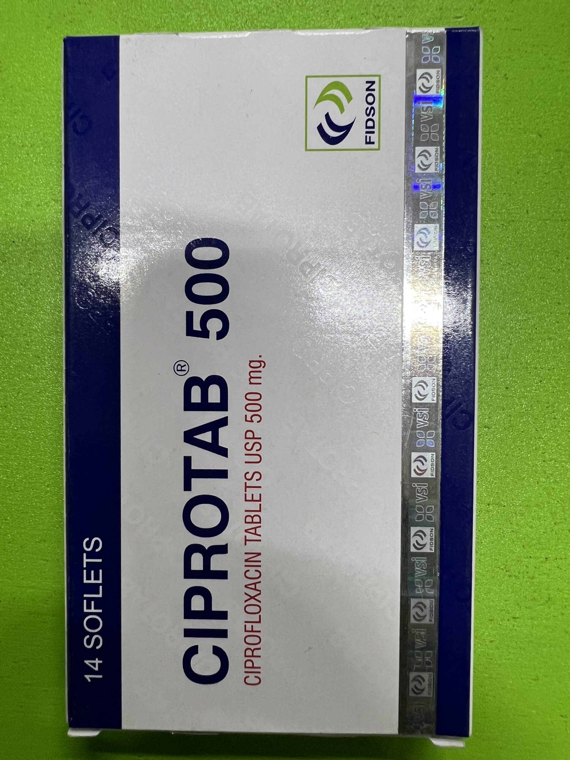 Ciprofloxacin usp 500 mg