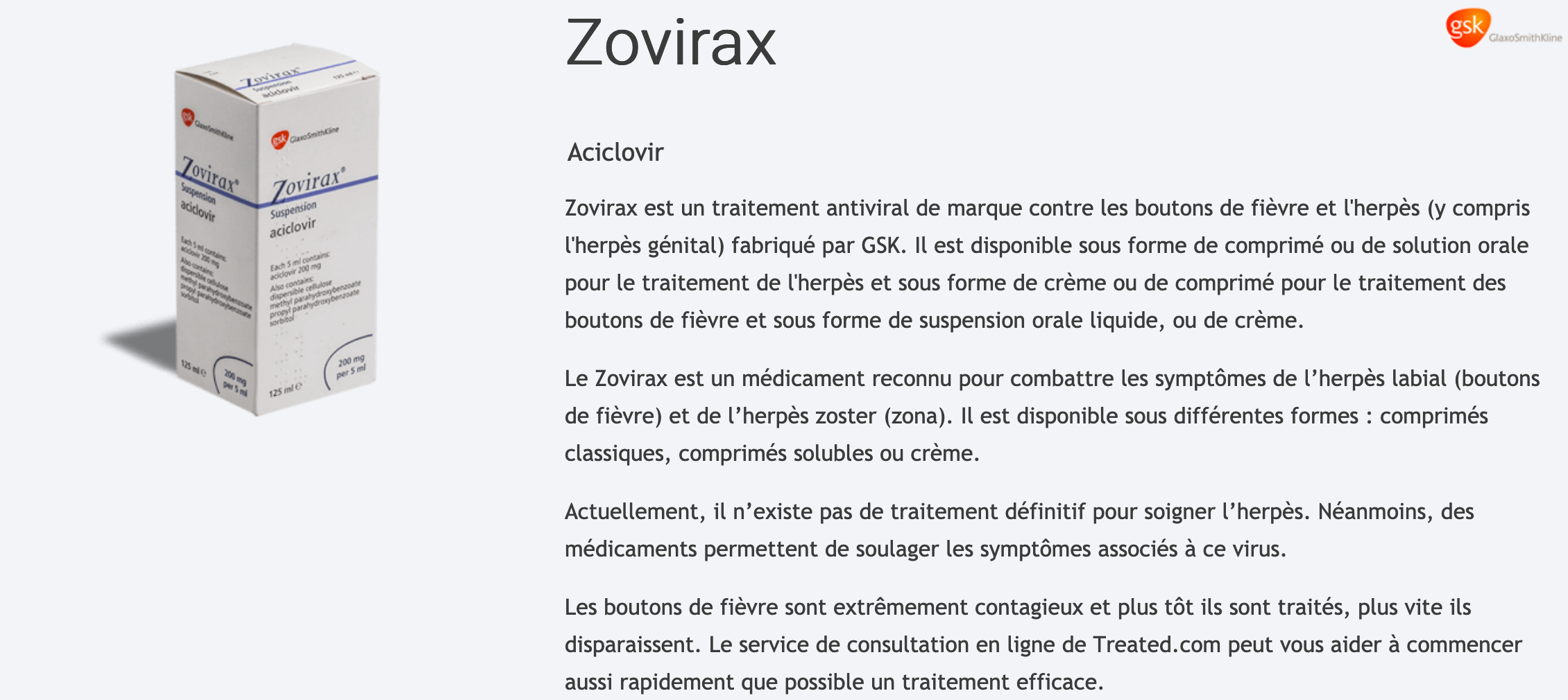 Peut on acheter de laciclovir sans ordonnance