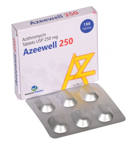 Azithromycin usp 250 mg