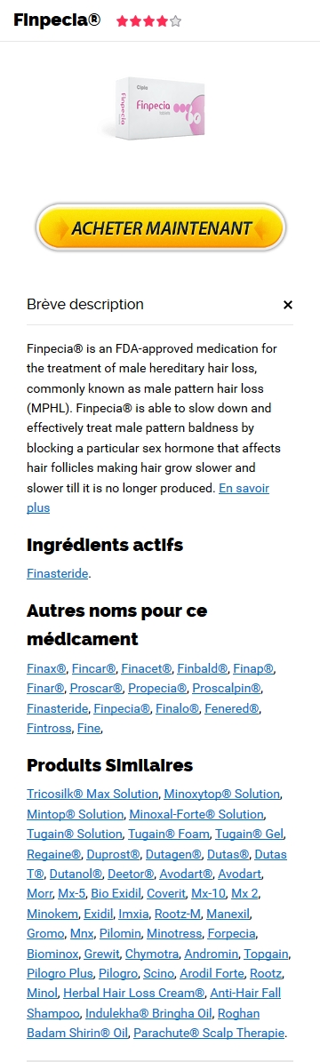 Finpecia Acheter