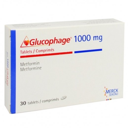 glucophage 1000 mg prix france