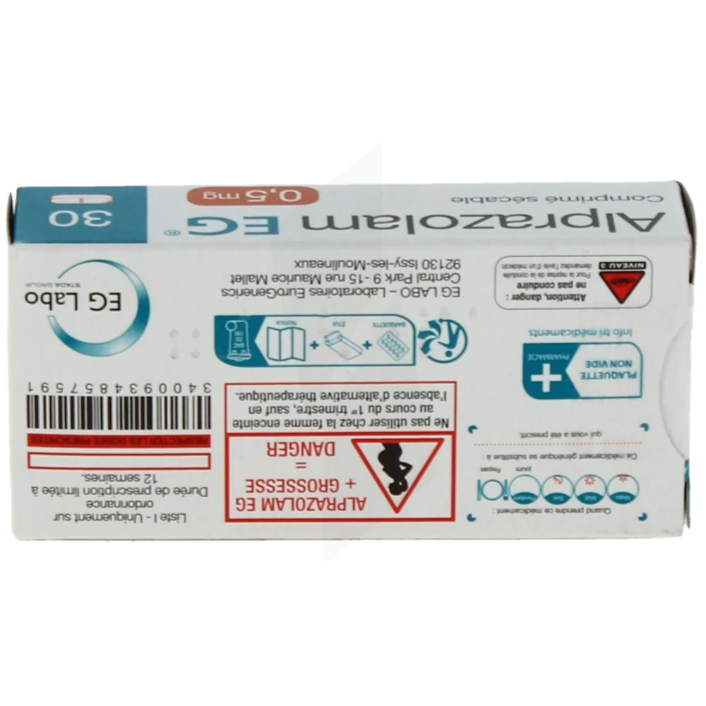générique alprazolam