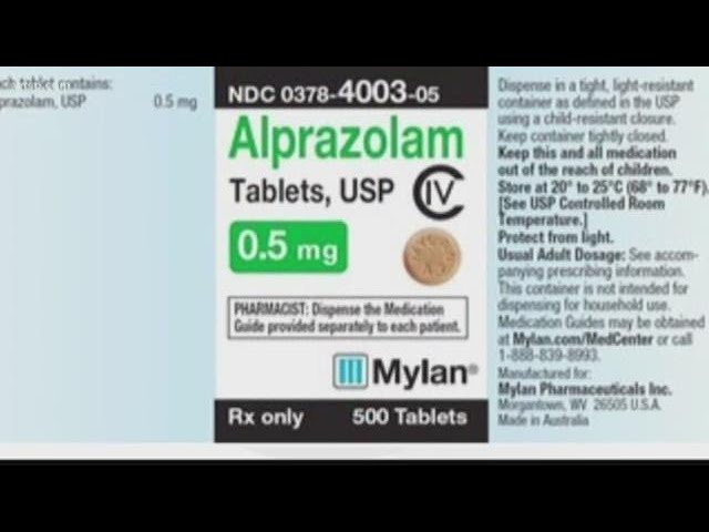 générique alprazolam mylan