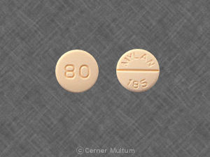 Inderal 80 mg la
