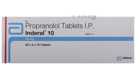 Inderal de 10mg