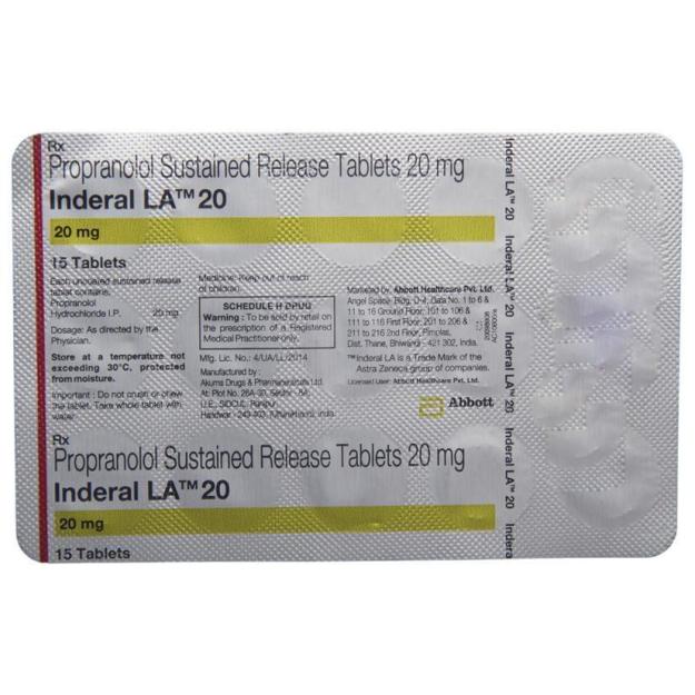 Inderal la cap 80 mg